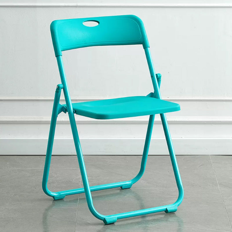 Contemporary Single da 16,5 "wide poltrone in metallo a colori solidi con gambe