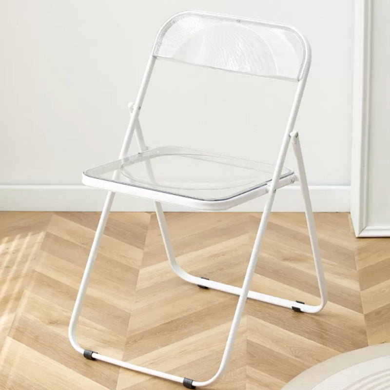 Contemporary Single da 16,5 "wide poltrone in metallo a colori solidi con gambe