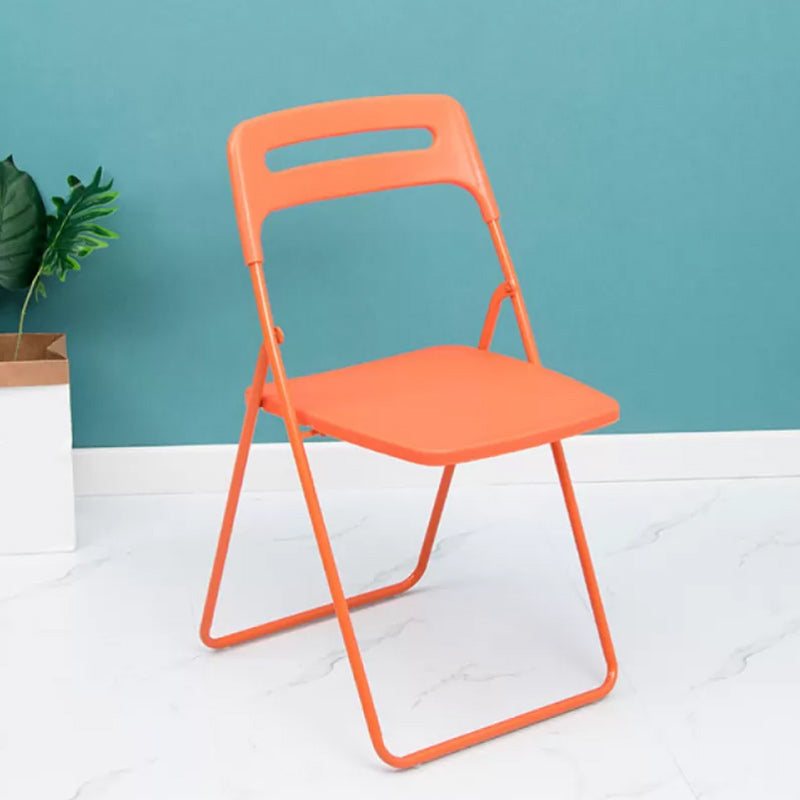 Contemporary Single Metal Standard Recliner Solid Color with Legs Orange Thickened Fund Clearhalo 'Chairs & Seating' 'furn' 'furn_recliners' 'Furniture' 'Living Room Furniture' 'Recliners' 7791924