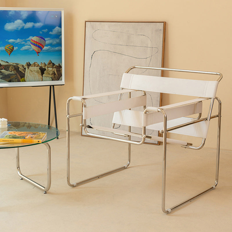 Contemporary Metal Single Standard Recliner Standard Solid Color with Legs Clearhalo 'Chairs & Seating' 'furn' 'furn_recliners' 'Furniture' 'Living Room Furniture' 'Recliners' 7791952