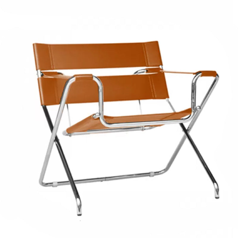 Contemporary Metal Single Standard Recliner Standard Solid Color with Legs Dark Brown Clearhalo 'Chairs & Seating' 'furn' 'furn_recliners' 'Furniture' 'Living Room Furniture' 'Recliners' 7791960