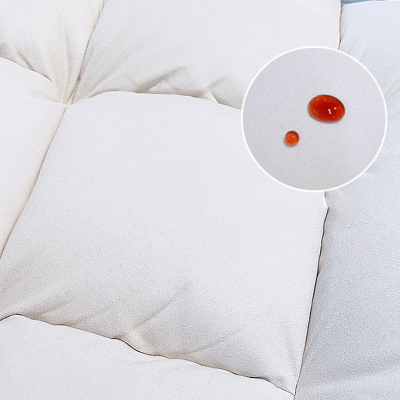 Standard manuale di reclinabile singolo in metallo contemporaneo con cuscino toss