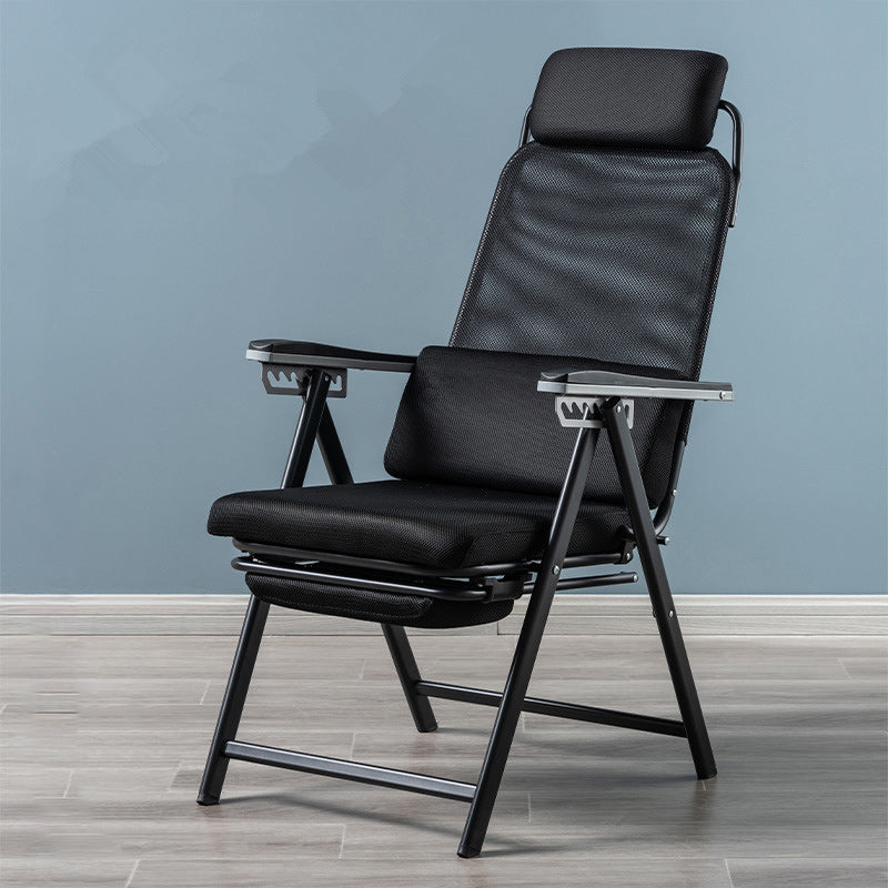 Standard manuale di reclinabile singolo in metallo contemporaneo con braccio