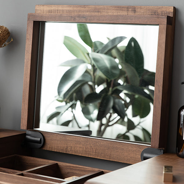 家のための3世紀ミッド世紀のモダンなフリップトップバニティドレッシングテーブル