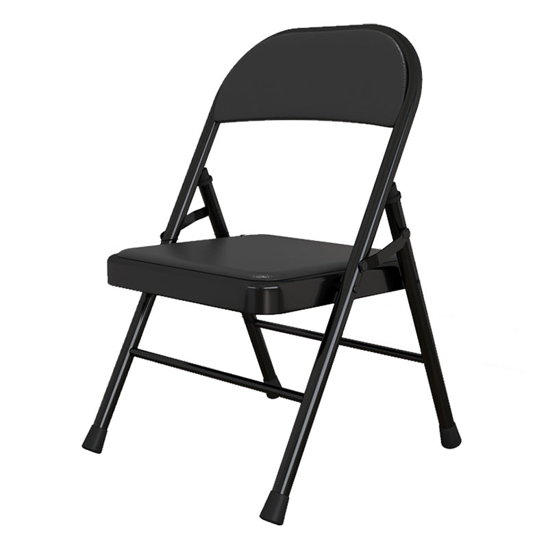 Sedia reclinabile interno in metallo contemporaneo di colore solido con gambe