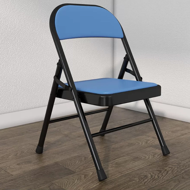 Sedia reclinabile interno in metallo contemporaneo di colore solido con gambe