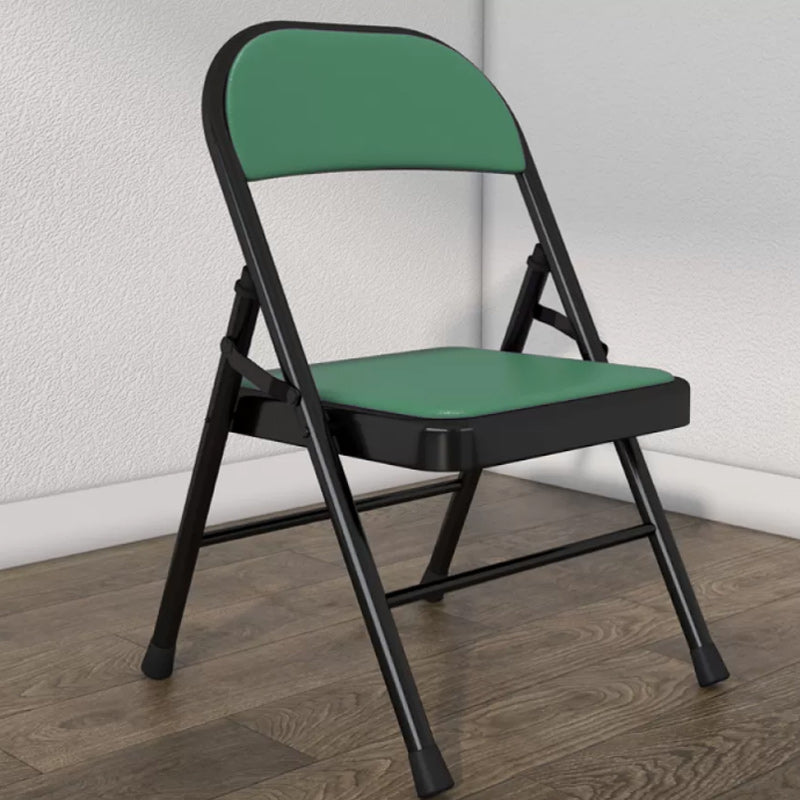 Sedia reclinabile interno in metallo contemporaneo di colore solido con gambe