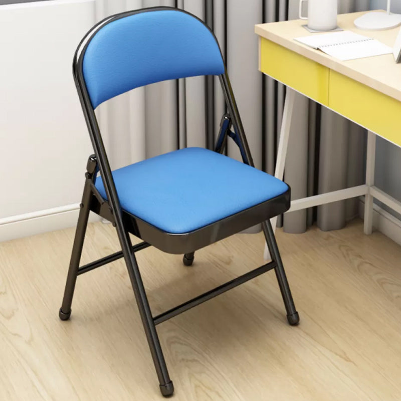 Contemporary Single Indoor Recliner Chair Standard Metal Solid Color with Legs Blue-Black PU（Polyurethane） Clearhalo 'Chairs & Seating' 'furn' 'furn_recliners' 'Furniture' 'Living Room Furniture' 'Recliners' 7792267