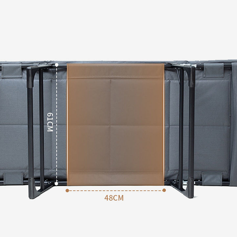 Sedia reclinabile al coperto di metallo contemporaneo standard di colore solido con gambe