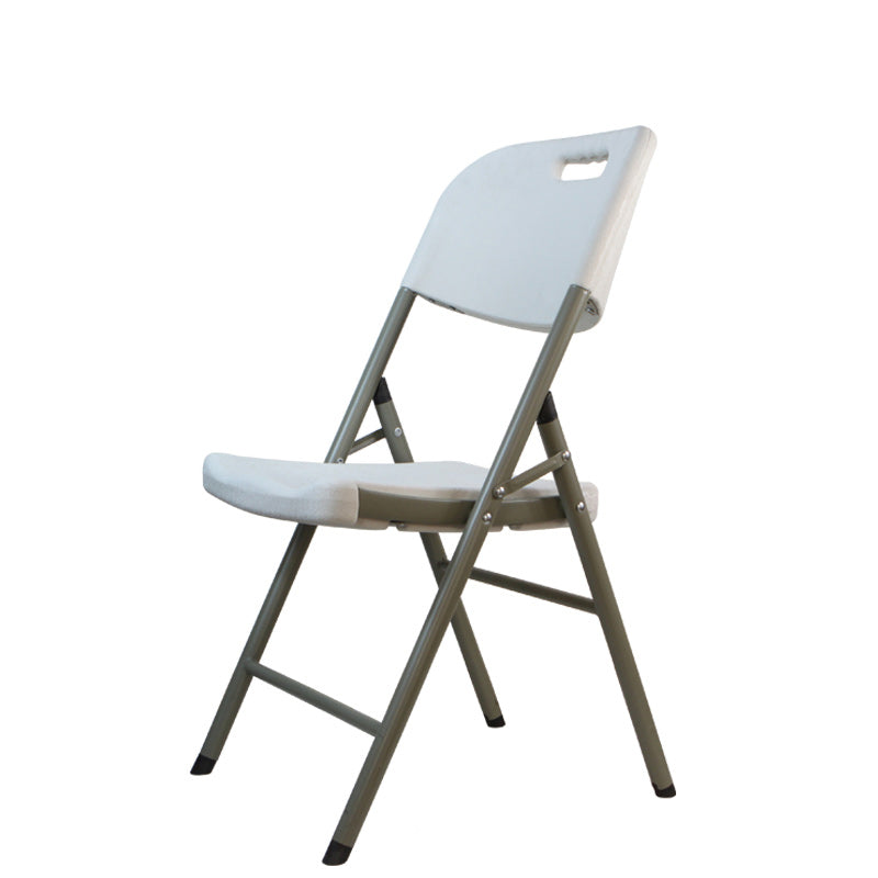 Sedia reclinabile in plastica contemporanea standard a colore singolo con gambe