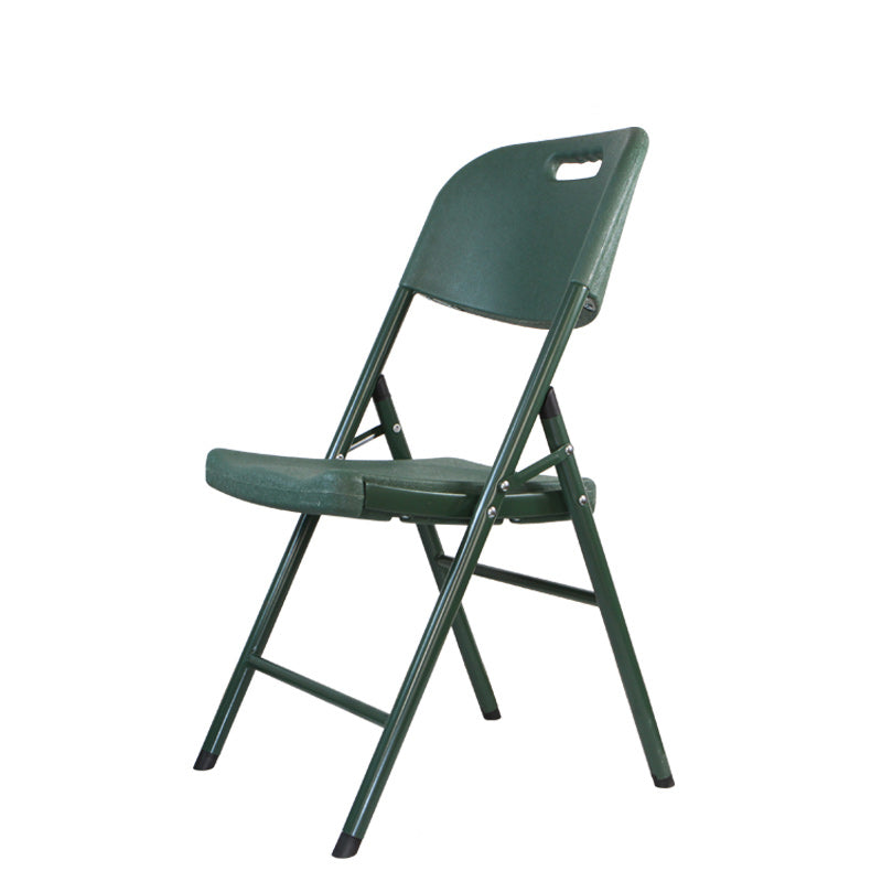 Sedia reclinabile in plastica contemporanea standard a colore singolo con gambe