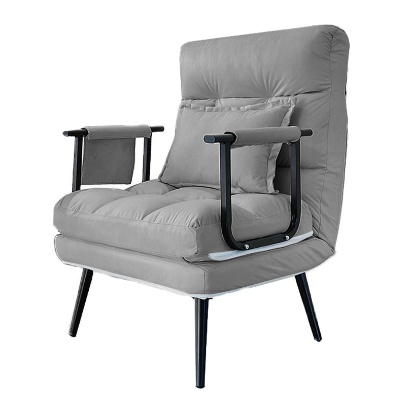 Contemporary Indoor Recliner Chair Solid Single Color Standard with Arm Clearhalo 'Chairs & Seating' 'furn' 'furn_recliners' 'Furniture' 'Living Room Furniture' 'Recliners' 7792382