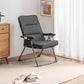 Contemporary Metal Indoor Ergonimic Recliner Position Lock Standard Linen Blend Recliner & Cushion Dark Gray Clearhalo 'Chairs & Seating' 'furn' 'furn_recliners' 'Furniture' 'Living Room Furniture' 'Recliners' 7792418