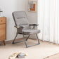 Contemporary Metal Indoor Ergonimic Recliner Position Lock Standard Linen Blend Recliner & Cushion Light Grey Clearhalo 'Chairs & Seating' 'furn' 'furn_recliners' 'Furniture' 'Living Room Furniture' 'Recliners' 7792420