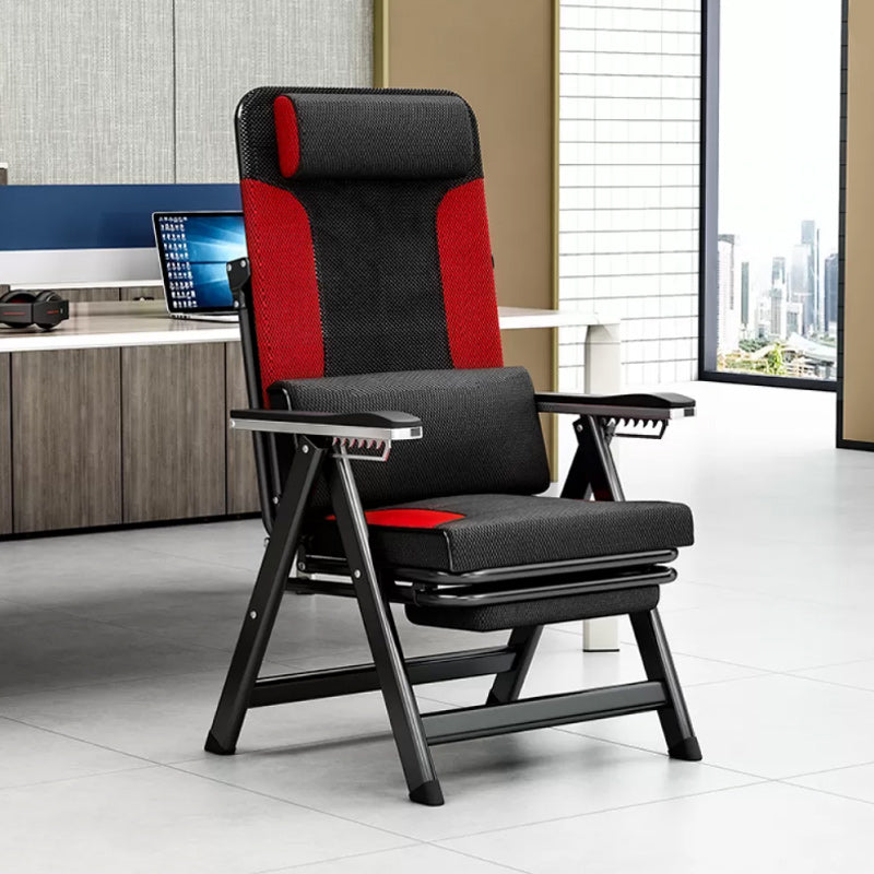 Contemporary Indoor Upholstered Ergonimic Recliner Solid Color Standard with Arm Upgrade Red-Black Clearhalo 'Chairs & Seating' 'furn' 'furn_recliners' 'Furniture' 'Living Room Furniture' 'Recliners' 7792458