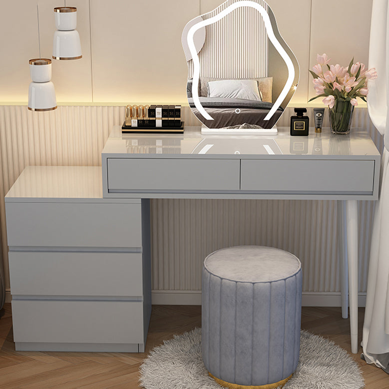 Hedendaagse eenvoudige make -up van ijdelheid Make -upkapida met opbergladen