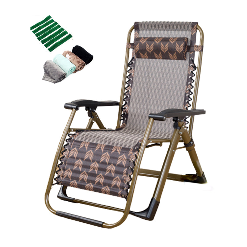 Hedendaagse enkele ergonimic -recliner met metalen metalen vaste kleur