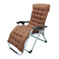 Metal Single Ergonimic Recliner with Arm Contemporary Standard (No Motion) Recliner & Cushion Brown Clearhalo 'Chairs & Seating' 'furn' 'furn_recliners' 'Furniture' 'Living Room Furniture' 'Recliners' 7792857