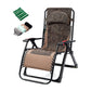 Metal Single Ergonimic Recliner with Arm Contemporary Standard (No Motion) Recliner & Impregnated Bandage & Blanket Brown-Khaki Clearhalo 'Chairs & Seating' 'furn' 'furn_recliners' 'Furniture' 'Living Room Furniture' 'Recliners' 7792871