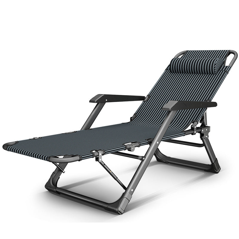 Sedia reclinabile contemporanea con movimento del piede indipendente e blocco della posizione