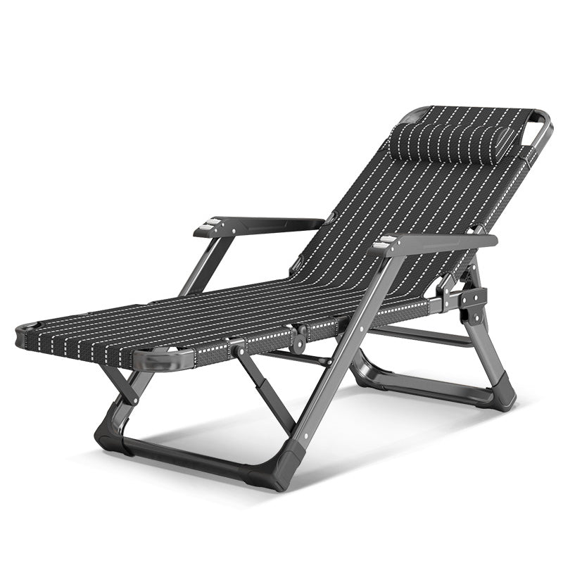 Sedia reclinabile contemporanea con movimento del piede indipendente e blocco della posizione