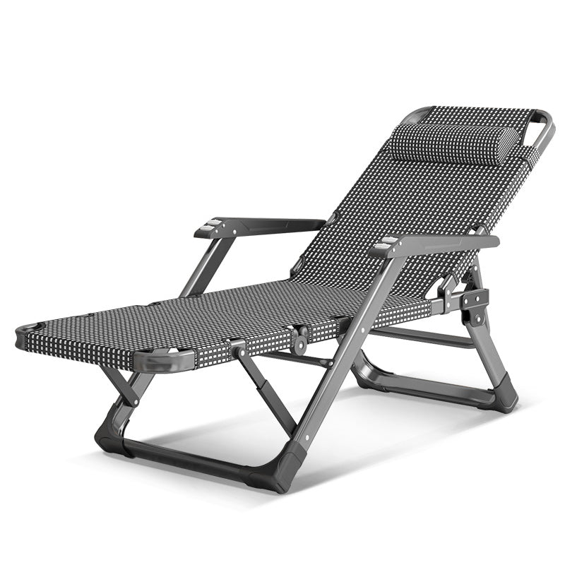 Sedia reclinabile contemporanea con movimento del piede indipendente e blocco della posizione