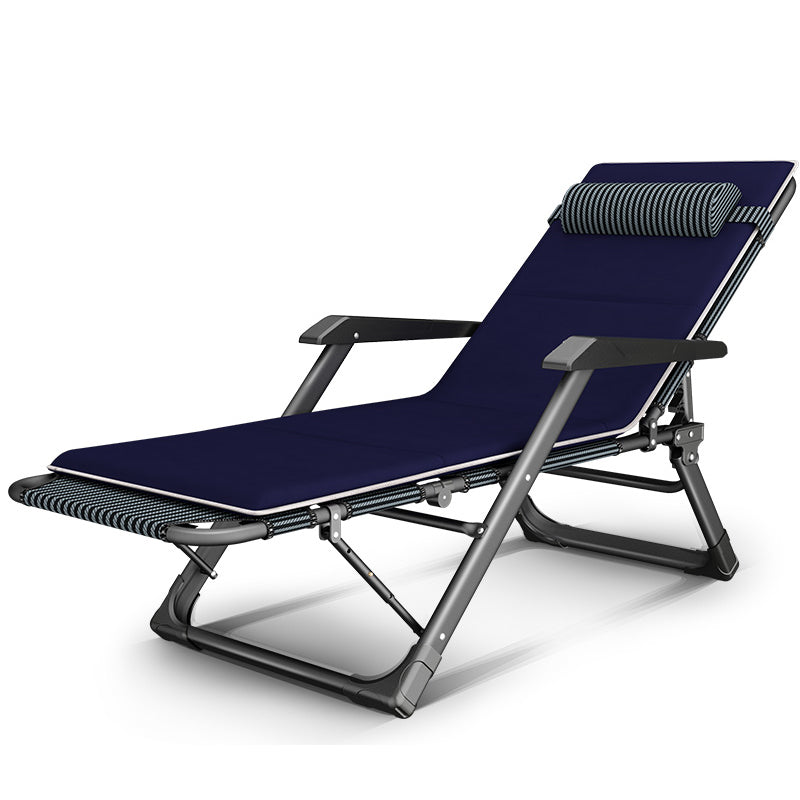 Sedia reclinabile contemporanea con movimento del piede indipendente e blocco della posizione