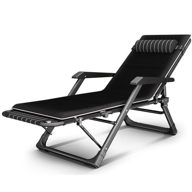 Sedia reclinabile contemporanea con movimento del piede indipendente e blocco della posizione