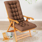 Contemporary Recliner Chair with Arms and Legs Position Lock Chair Recliner & Cushion Wood Clearhalo 'Chairs & Seating' 'furn' 'furn_recliners' 'Furniture' 'Living Room Furniture' 'Recliners' 7792964