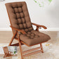 Contemporary Recliner Chair with Arms and Legs Position Lock Chair Recliner & Cushion Brown Clearhalo 'Chairs & Seating' 'furn' 'furn_recliners' 'Furniture' 'Living Room Furniture' 'Recliners' 7792965