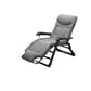 Ergonimic Recliner in Contemporary Black Metal Base with Tufted Back Recliner & Cushion Light Grey Clearhalo 'Chairs & Seating' 'furn' 'furn_recliners' 'Furniture' 'Living Room Furniture' 'Recliners' 7793131