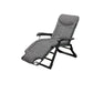 Ergonimic Recliner in Contemporary Black Metal Base with Tufted Back Recliner & Cushion Houndstooth pattern Clearhalo 'Chairs & Seating' 'furn' 'furn_recliners' 'Furniture' 'Living Room Furniture' 'Recliners' 7793134