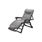 Ergonimic Recliner in Contemporary Black Metal Base with Tufted Back Recliner & Cushion & Head Support Light Grey Clearhalo 'Chairs & Seating' 'furn' 'furn_recliners' 'Furniture' 'Living Room Furniture' 'Recliners' 7793153