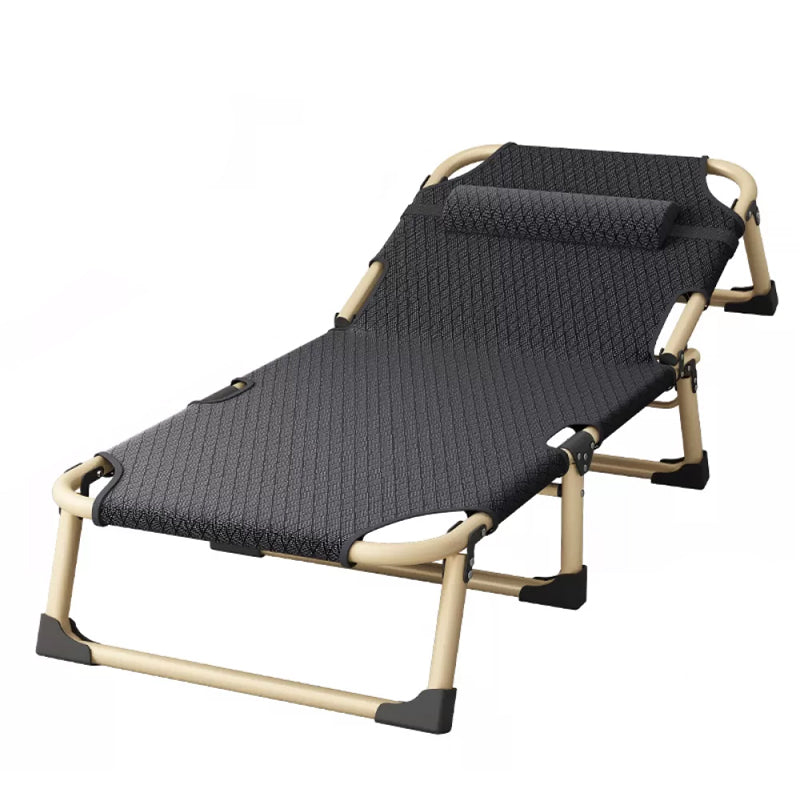 Sedia reclinabile contemporanea in metallo colore solido nessuna serratura