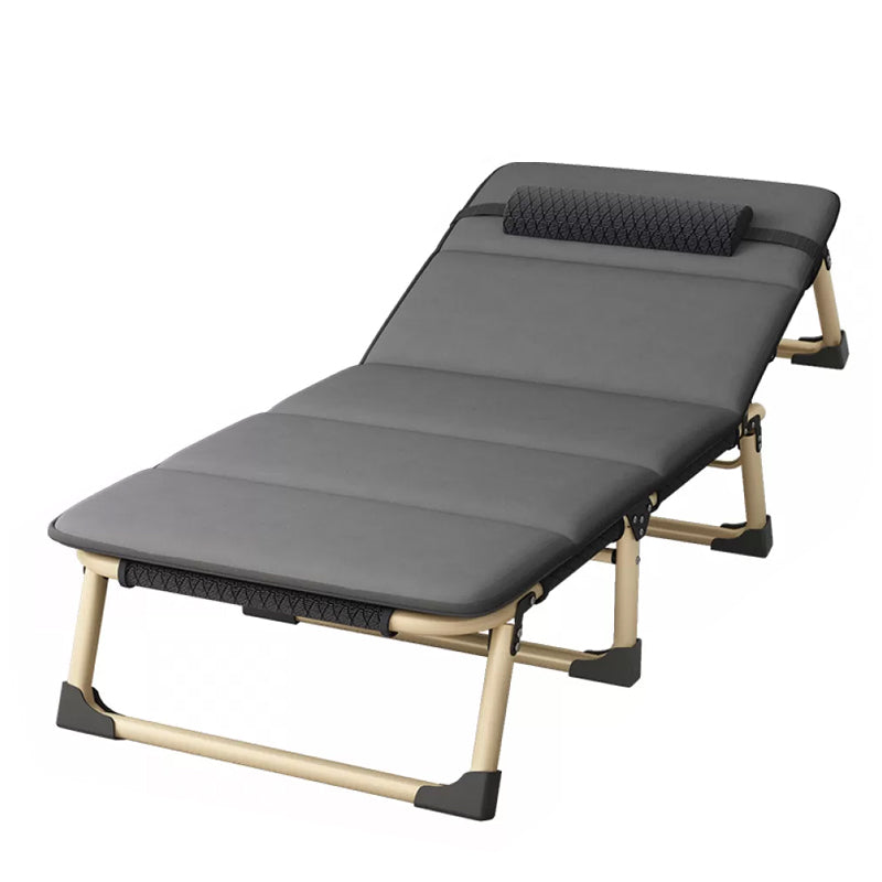 Sedia reclinabile contemporanea in metallo colore solido nessuna serratura