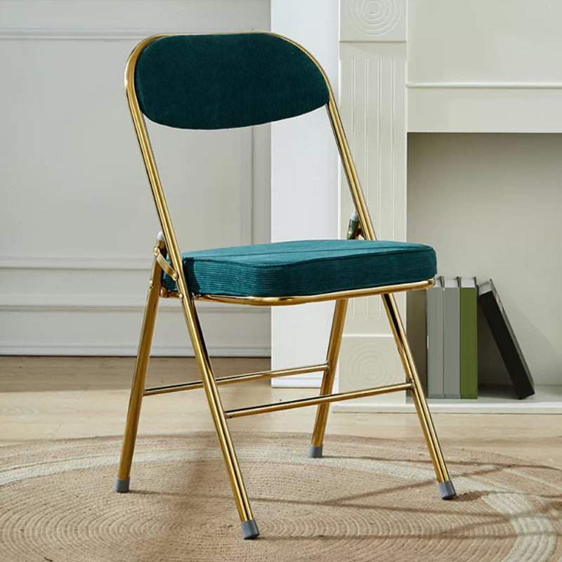 Contemporary Solid Color Standard Recliner Metal Single with Legs Corduroy Dark Green Clearhalo 'Chairs & Seating' 'furn' 'furn_recliners' 'Furniture' 'Living Room Furniture' 'Recliners' 7793503