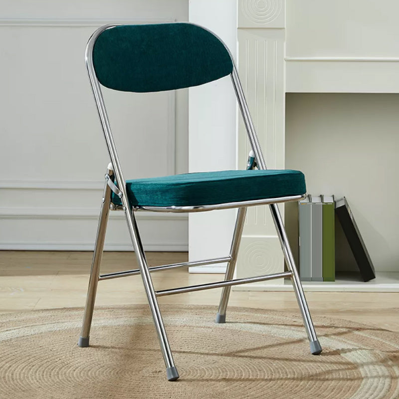 Contemporary Solid Color Standard Recliner Metal Single with Legs Corduroy Teal Clearhalo 'Chairs & Seating' 'furn' 'furn_recliners' 'Furniture' 'Living Room Furniture' 'Recliners' 7793504