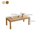 Contemporary Rectangular Solid Wood Dining Table with 4 Foot Clearhalo 'Dining Tables & Seating' 'Dining Tables' 'dining_table' 'furn' 'furn_dining_table' 'Furniture' 'Kitchen & Dining Furniture' 7793631