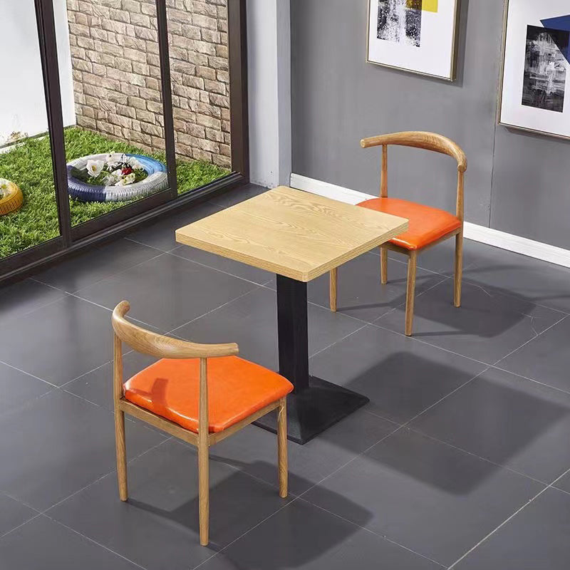 Manufactured Wood 3/5 Pcs Dinette Set with Matte Finish Dining Table and Chairs