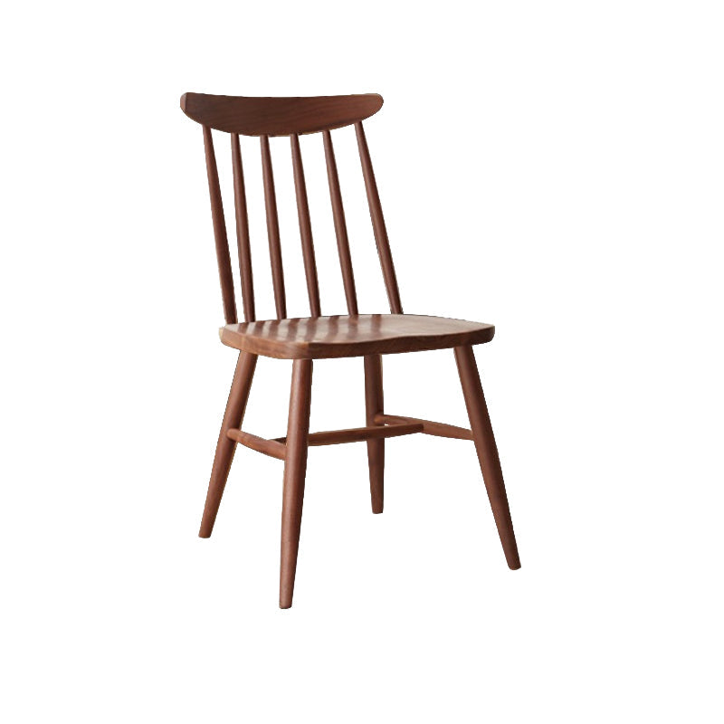 Sedie da pranzo a bracciale senza aree con legno contemporaneo (set di 1/2/4/6/8)