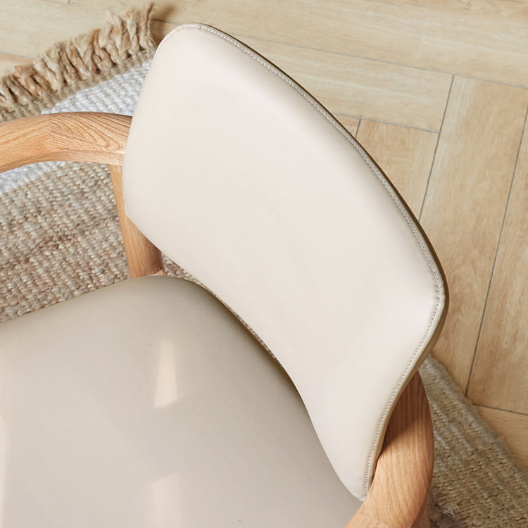 Sedia a braccio sala da pranzo a apertura in legno contemporaneo (set di 1/2/4/6/8)