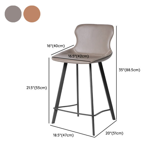 Sillas de acento y cuero de imitación industrial y acento para la cocina