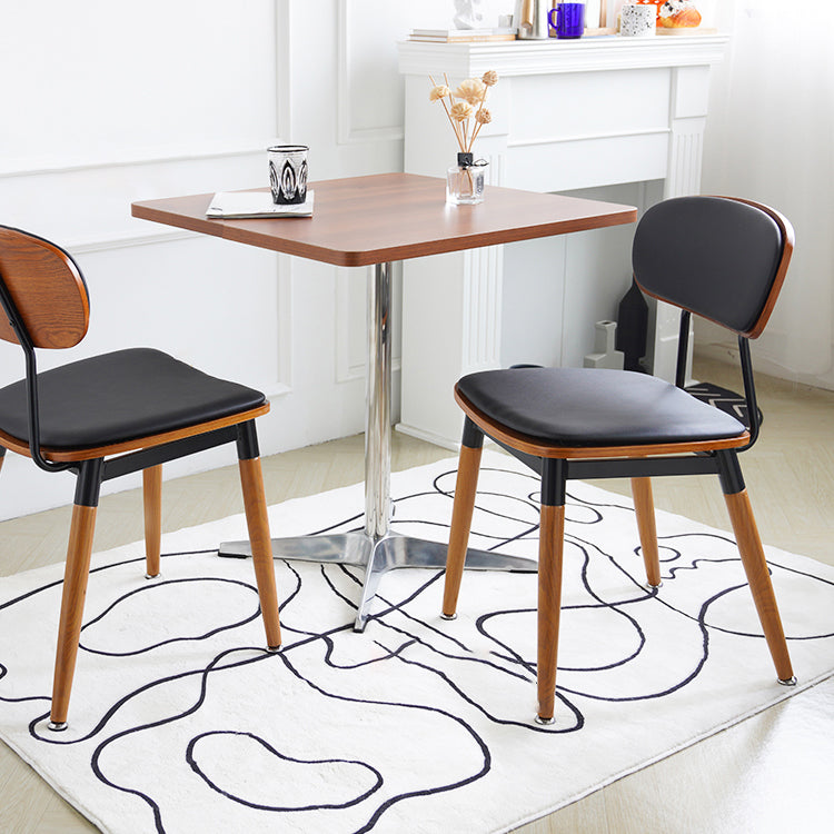 Style contemporain Open Back Rende-Din Dining Claid pour la maison