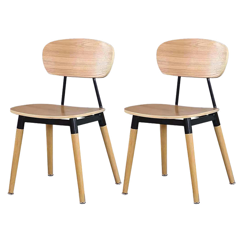 Style contemporain Open Back Rende-Din Dining Claid pour la maison