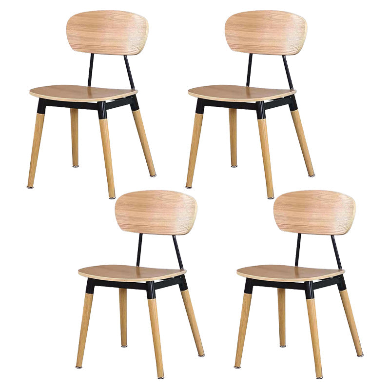 Style contemporain Open Back Rende-Din Dining Claid pour la maison