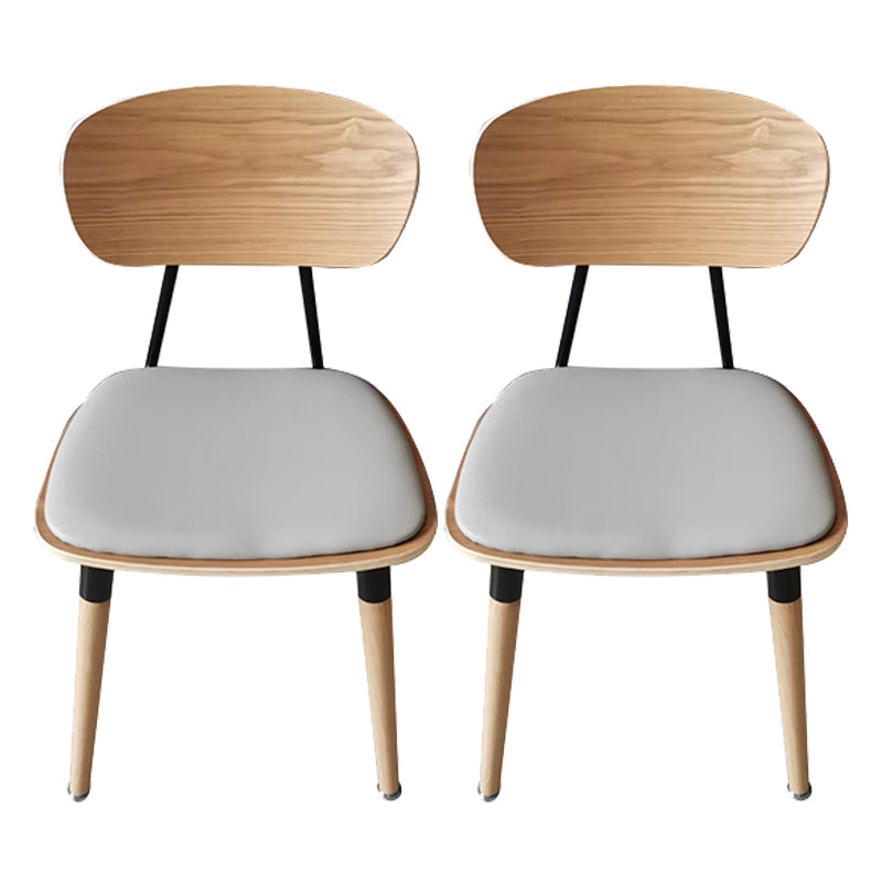 Style contemporain Open Back Rende-Din Dining Claid pour la maison