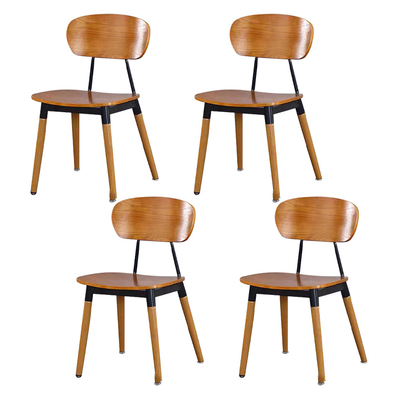 Style contemporain Open Back Rende-Din Dining Claid pour la maison