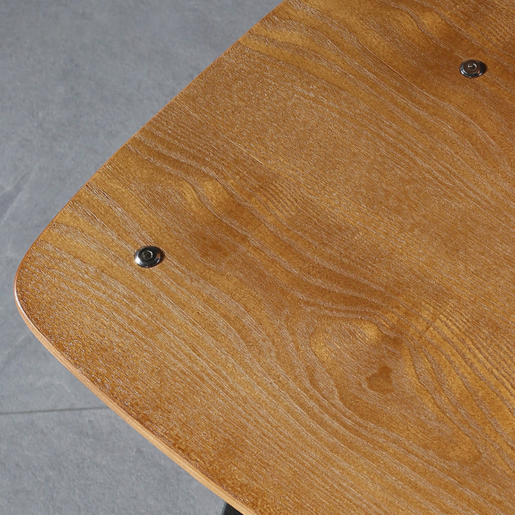 Sala da pranzo contemporanea aperta sedia da pranzo in metallo