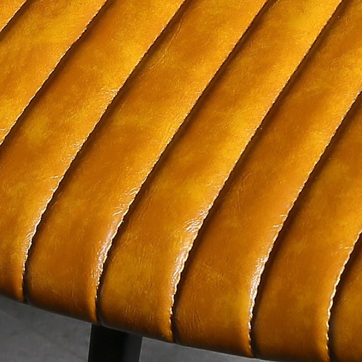 Sala da pranzo contemporanea aperta sedia da pranzo in metallo