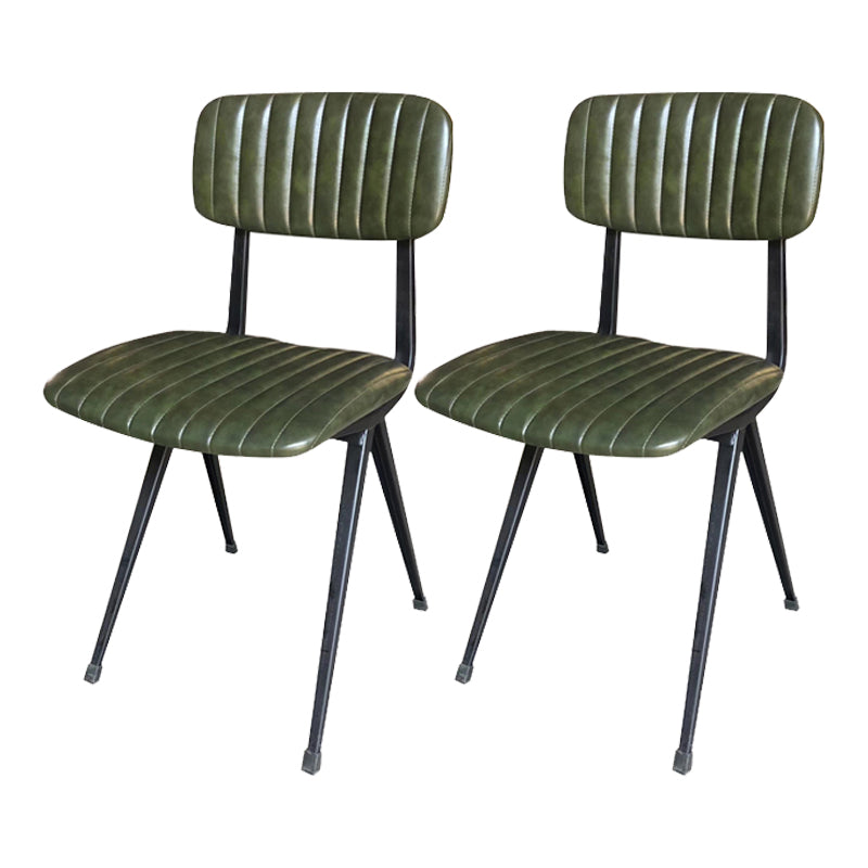 Sala da pranzo contemporanea aperta sedia da pranzo in metallo